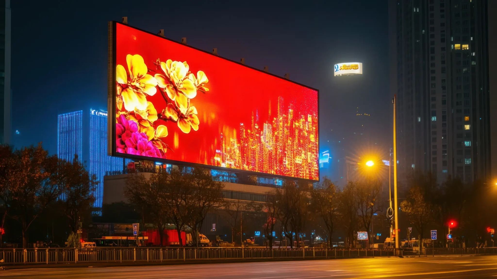 Brilho percebido em ambientes externos - contraste, horário e escolhas de conteúdo no painel de LED