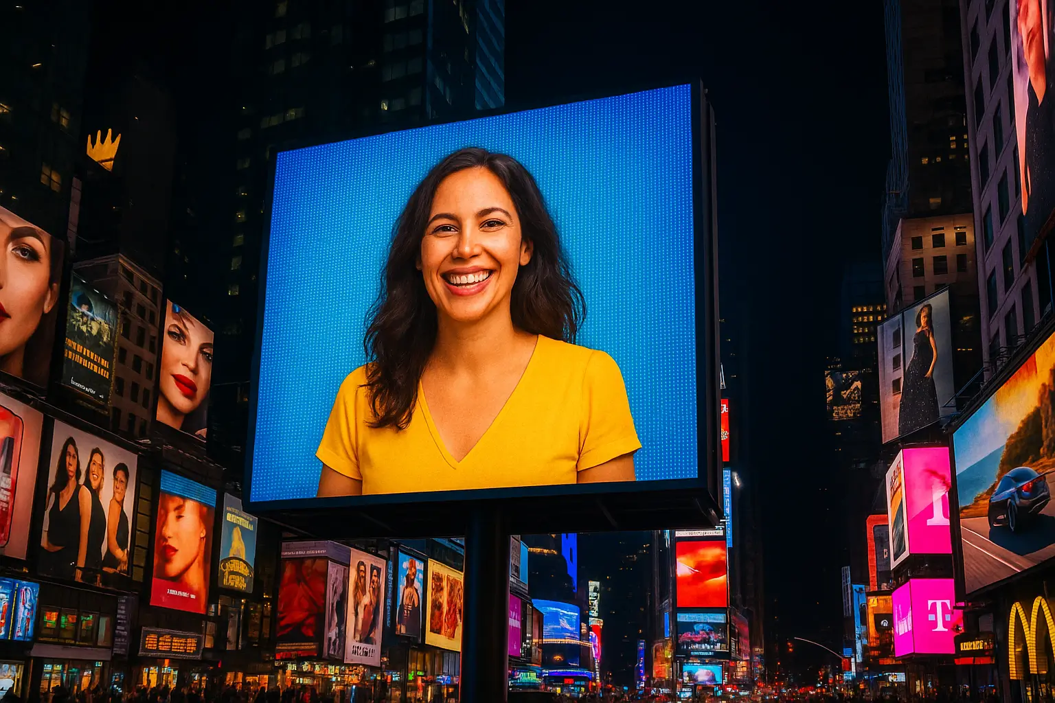 DOOH com painéis de LED - como as marcas compram mídia e otimizam criativos no mundo físico